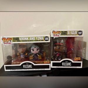 Disney Villains deluxe funko pops